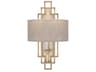 Cienfuegos 1-Light Gold Leaf Wall Sconce