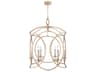 Cienfuegos 6-Light Gold Leaf Candelabra Chandelier