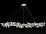 Foret 15-Light Silver Crystal Pendant