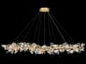 Foret 15-Light Gold Crystal Pendant