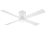 Kwartet 52 Inch Ceiling Fan Modern Matte White