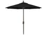 Fiberbuilt Market Crank 7.5 Foot Octagon Aluminum Outdoor Patio Umbrella