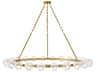 Coco 24-Light Lacquered Brass Globe Chandelier