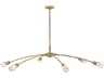 Atera 6-Light Heritage Brass Chandelier