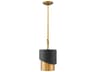 Gigi Pendant Light in Heritage Brass