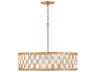 Estie 6-Light Piastra Gold Candelabra Chandelier