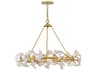 Audra 6-Light Deluxe Gold Chandelier
