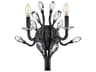 Eve 2-Light Brushed Graphite Black Wall Sconce