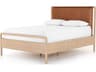 Rosedale Filmore King Bed with Leather Headboard