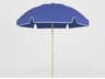 Frankford Avalon Custom Fiberglass Beach 6.5 Foot Hexagon Manual Lift Patio Umbrella