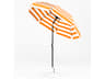 Frankford Catalina Fiberglass 7.5 Foot Octagon Crank Tilt Outdoor Umbrella - Special Order Striped Fabric