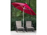 Frankford Quick Ship Monterey Market Fiberglass 7.5 Foot Octagon Crank Auto Tilt Outdoor Patio Umbrella