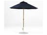 Frankford Monterey Custom Market Fiberglass 7.5 Foot Octagon Crank Patio Umbrella