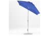 Frankford Patio Umbrellas Monterey Fiberglass Market 8 x 10 Foot Rectangular Crank Auto Tilt Patio Umbrella
