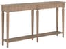 Peterson Rectangular Wood Brown Console Table