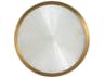 Neptune 1-Light Rubbed Brass Natural Selenite LED Wall Sconce