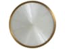 Neptune 1-Light Rubbed Brass Natural Selenite LED Wall Sconce