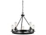 Ravenwood Manor 5-Light Stardust Black Chandelier