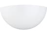 Edla 1-Light White Wall Sconce