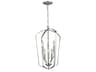 Romee 6-Light Brushed Nickel Pendant