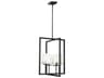 Mitte 4-Light Midnight Black Glass Pendant