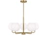 Rory 5-Light Satin Bronze Globe Chandelier