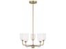Emile 5-Light Satin Bronze Chandelier