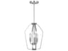 Kennan 3-Light Brushed Nickel Chandelier