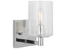 Parker 1-Light Chrome Wall Sconce