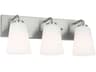 Miles 3-Light Brushed Nickel Vanity Light