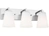 Upson 3-Light Chrome Vanity Light