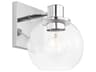 Rito 1-Light Chrome Vanity Light