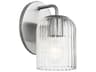 Eisele 1-Light Brushed Nickel Wall Sconce