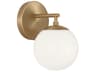Nube 1-Light Satin Brass Wall Sconce