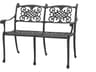 Michigan Cast Aluminum Patio Bench - Knock Down