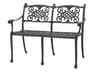 Michigan Cast Aluminum Patio Bench - Knock Down - No Cushion