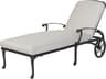 Michigan Cast Aluminum Outdoor Patio Chaise Lounge - Welded - No Cushion