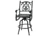 Florence Cast Aluminum Swivel Outdoor Patio Bar Stool