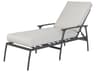 Amari Aluminum Carbon Outdoor Chaise Lounge - No Cushion