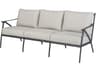 Amari Aluminum Carbon Patio Sofa