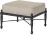 Grand Terrace Cast Aluminum Outdoor Ottoman