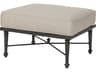 Grand Terrace Cast Aluminum Sectional Outdoor Patio Ottoman