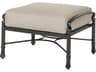 Bella Vista Cast Aluminum Outdoor Ottoman