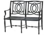 Bel Air Cast Aluminum Patio Bench