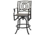 Bel Air Cast Aluminum Swivel Patio Bar Stool