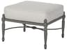 Bel Air Cast Aluminum Patio Ottoman - No Cushion