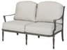 Bel Air Cast Aluminum Patio Loveseat