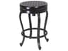 Cast Aluminum Backless Swivel Outdoor Counter Stool