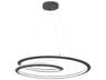Infinite 1-Light Sand Coal Black Pendant
