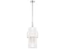 Gramercy 1-Light Polished Nickel Cylinder Mini Pendant